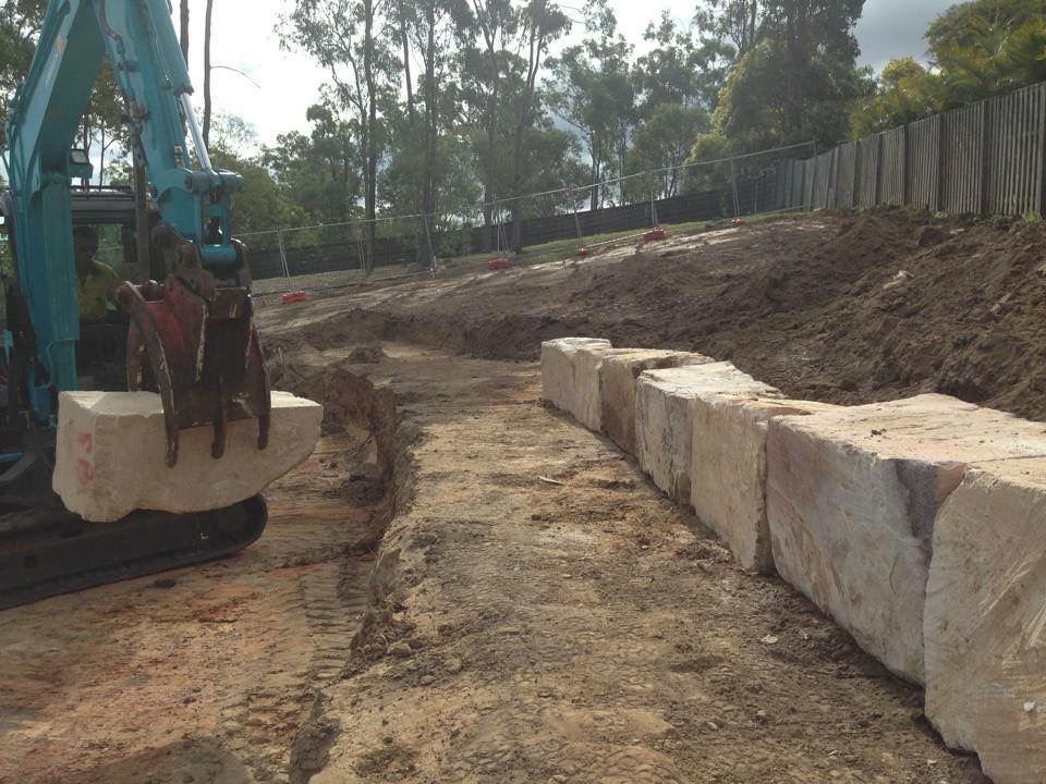 Sandstone Boulder Wall Portfolio